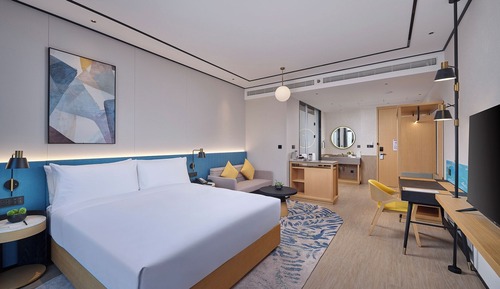 Habitación superior, 1 cama de matrimonio grande