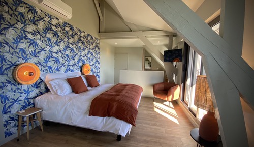 Suite panorámica, baño privado, vistas al mar (5 - Suite l'île d'Arz)