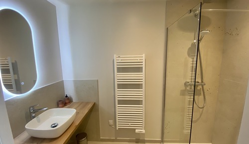 Habitación doble superior, baño privado, vistas al mar (3 - Chambre Illur)