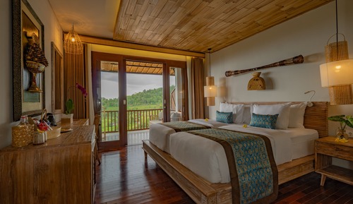 Habitación Deluxe, 1 cama de matrimonio grande, vistas a la colina