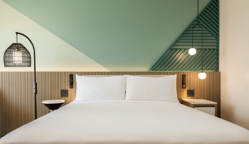 Habitación, 1 cama de matrimonio grande con sofá cama (Island View)