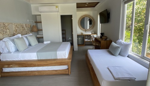 Habitación cuádruple Deluxe