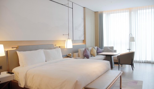 Habitación Premier, 1 cama de matrimonio grande, vistas a la ciudad