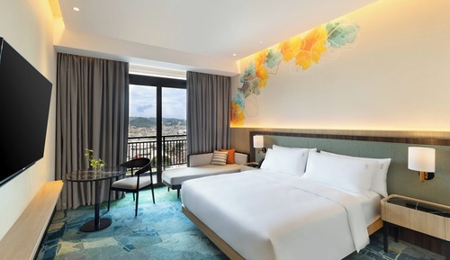 Habitación estándar, 1 cama de matrimonio grande, vistas al jardín