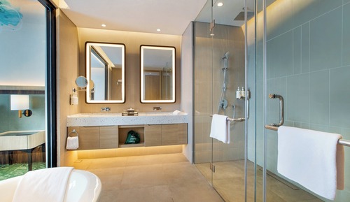 Suite, 1 cama de matrimonio grande (Bukit Randu City View)