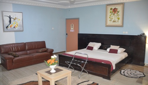 Habitación Deluxe doble de uso individual, 1 cama doble, vistas al jardín