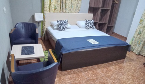 Habitación Deluxe doble de uso individual, 1 cama doble, vistas al jardín