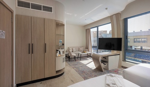 Habitación Premium, 2 camas individuales, vistas a la piscina (Sofa Bed)