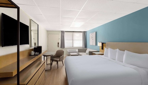 Habitación Deluxe, 1 cama de matrimonio grande con sofá cama, no fumadores
