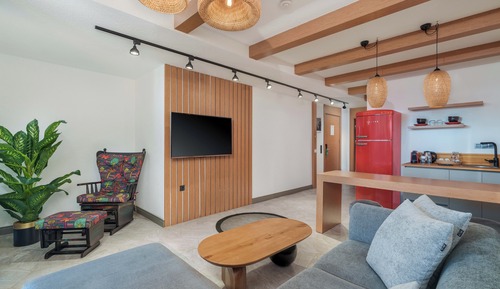 Suite Confort, 1 habitación, balcón, vistas parciales al mar