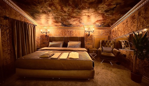 Habitación de luna de miel, 1 cama de matrimonio grande, no fumadores, vistas al jardín