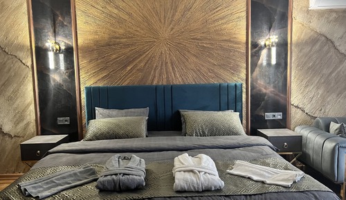 Habitación Elite, 1 cama de matrimonio grande, no fumadores, vistas al jardín