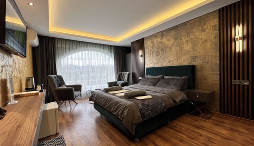 Habitación exclusiva, 1 cama doble, no fumadores, vistas al jardín