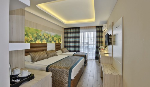 Habitación estándar con 1 cama doble o 2 individuales