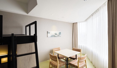 Habitación cuádruple superior, no fumadores (Family Room, Japanese-Western-Style)