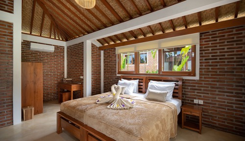 Villa exclusiva, 2 habitaciones, vistas al patio, en la zona del jardín