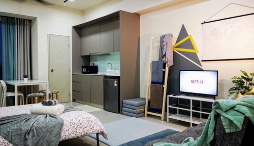 Suite estudio familiar, varias camas