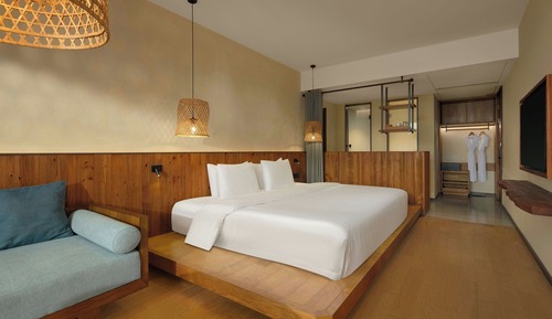 Habitación, 1 cama de matrimonio grande, no fumadores, vistas al río