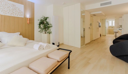 Suite junior, terraza