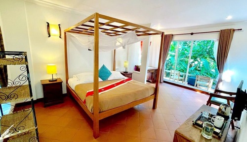 Bungalow Deluxe, 1 cama de matrimonio grande