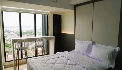 Estudio romántico, 1 cama de matrimonio, no fumadores