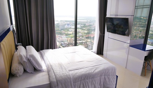 Apartamento panorámico, 2 habitaciones, no fumadores