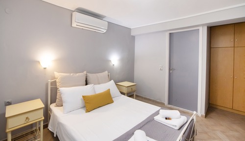 Habitación económica doble, 1 cama doble, planta baja