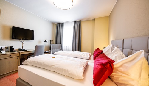 Habitación Confort con 1 cama doble o 2 individuales