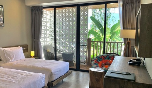 Habitación Deluxe, balcón, vistas a la montaña