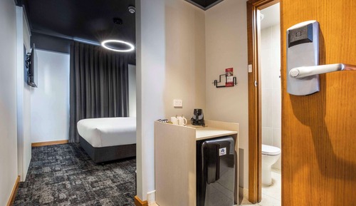 Estudio, 1 cama de matrimonio