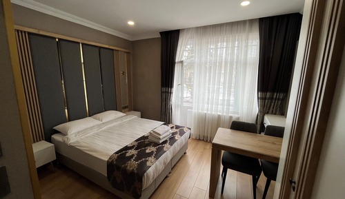 Habitación estándar doble, 1 cama doble, no fumadores, vistas a la ciudad