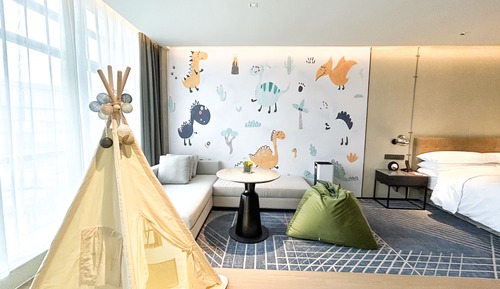 Suite junior, 1 cama de matrimonio grande, vistas a la ciudad
