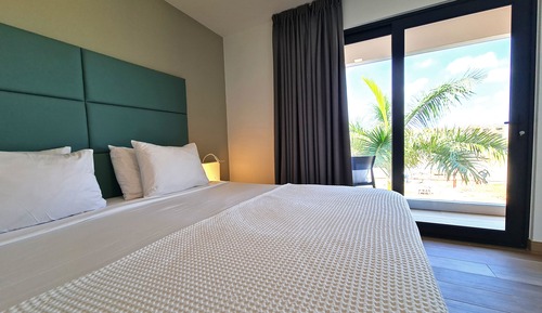 Casa adosada Deluxe, 2 habitaciones, terraza, en la zona del jardín