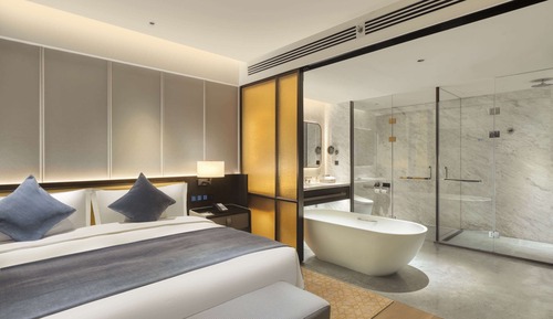 Suite ejecutiva, 1 cama de matrimonio grande, no fumadores