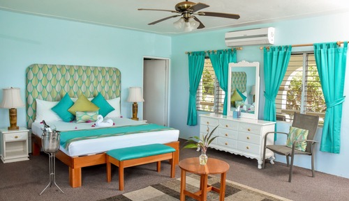 Deluxe Room, Ocean View, 1 King Bed, Poolside