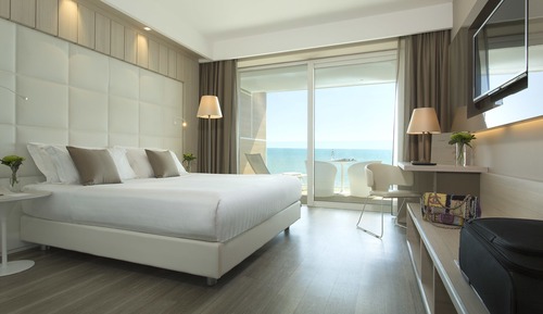 Habitación triple Deluxe, vistas al mar