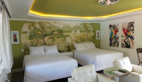 Habitación Deluxe, 2 camas de matrimonio, cocina