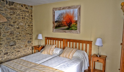 Habitación con 2 camas individuales, 2 camas individuales, vistas a la montaña