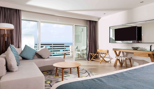 Suite, 1 cama de matrimonio grande, vistas al mar (Roof Top Butler Suite)