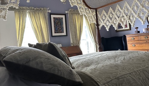 Casa romántica, 1 cama doble, baño privado, vistas al río