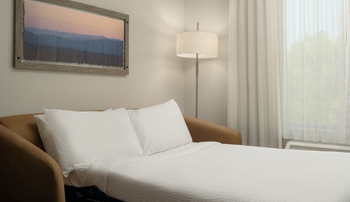 Suite, 1 cama de matrimonio grande con sofá cama (Mobility Accessible, Roll-In Shower)