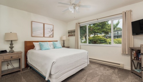 Suite, 1 cama de matrimonio con sofá cama, cocina, frente al mar