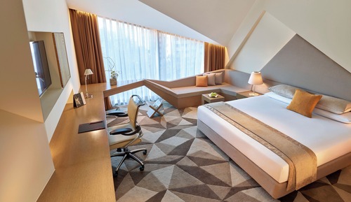 Habitación Premium, 1 cama de matrimonio grande, vistas a la ciudad (Indulgence)