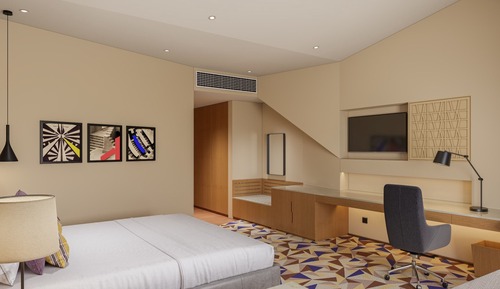 Habitación superior, 1 cama individual, vistas a la ciudad (Charm)