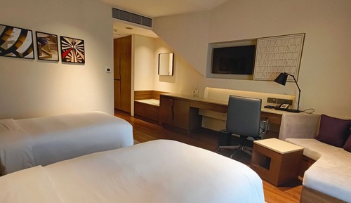 Habitación Deluxe, 2 camas individuales (Airport View)