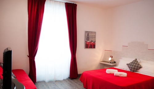 Habitación con 1 cama doble o 2 individuales