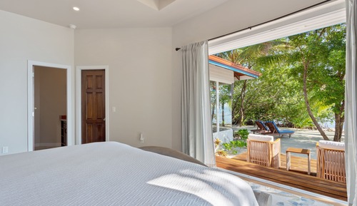 Villa Premium, 1 cama de matrimonio grande, frente al mar