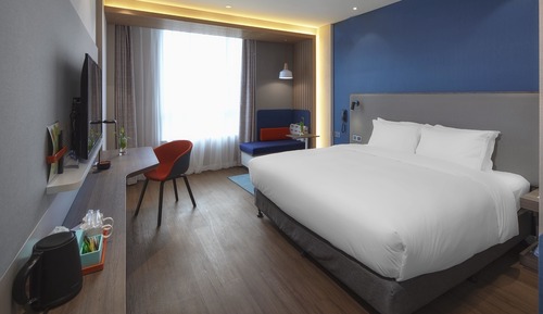 Habitación estándar, 1 cama de matrimonio grande con sofá cama