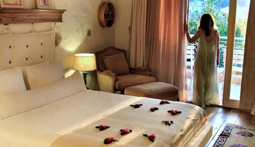 Habitación superior, vistas al mar
