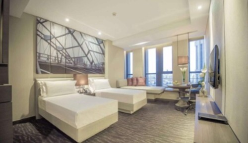 Habitación Premier con 2 camas individuales, vistas al río